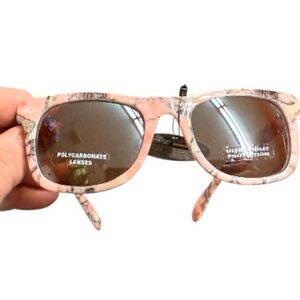 Camo Stylish Pink and Brown Sunglasses